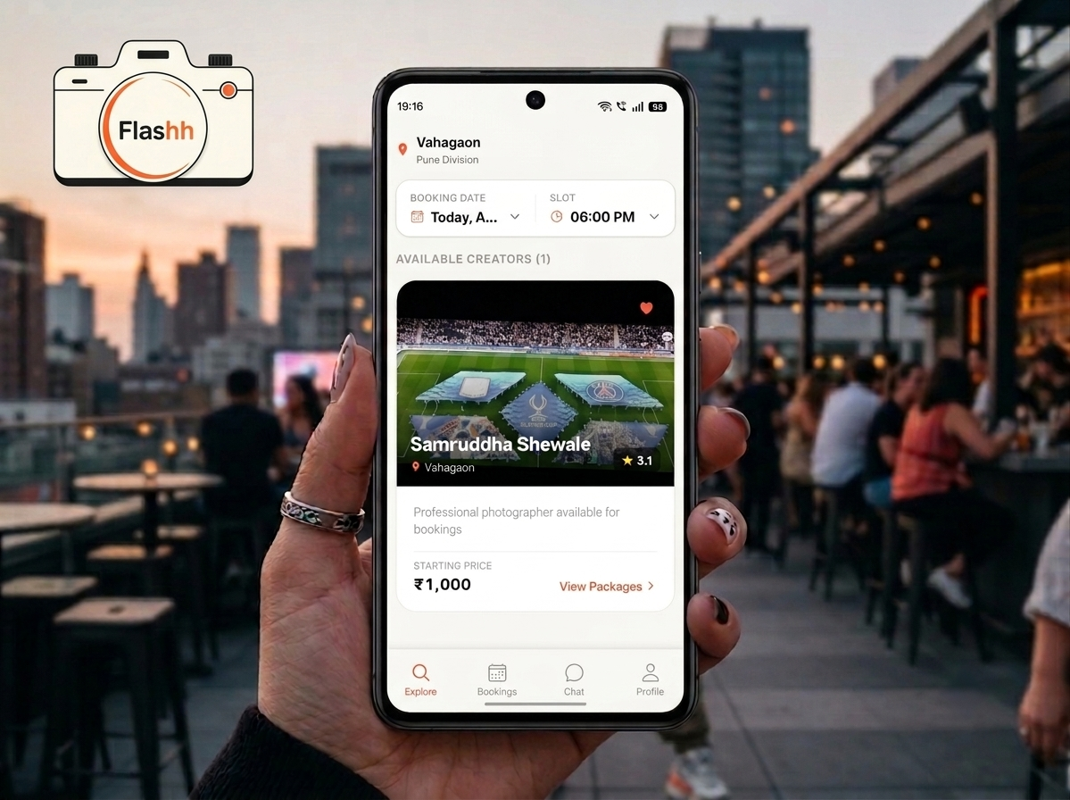 Flashh On-Demand Photography Platform Showcase